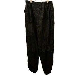 Firstgear Men's XL Motorcycle Overpants Pants Riding Nylon Denim Elastic Black